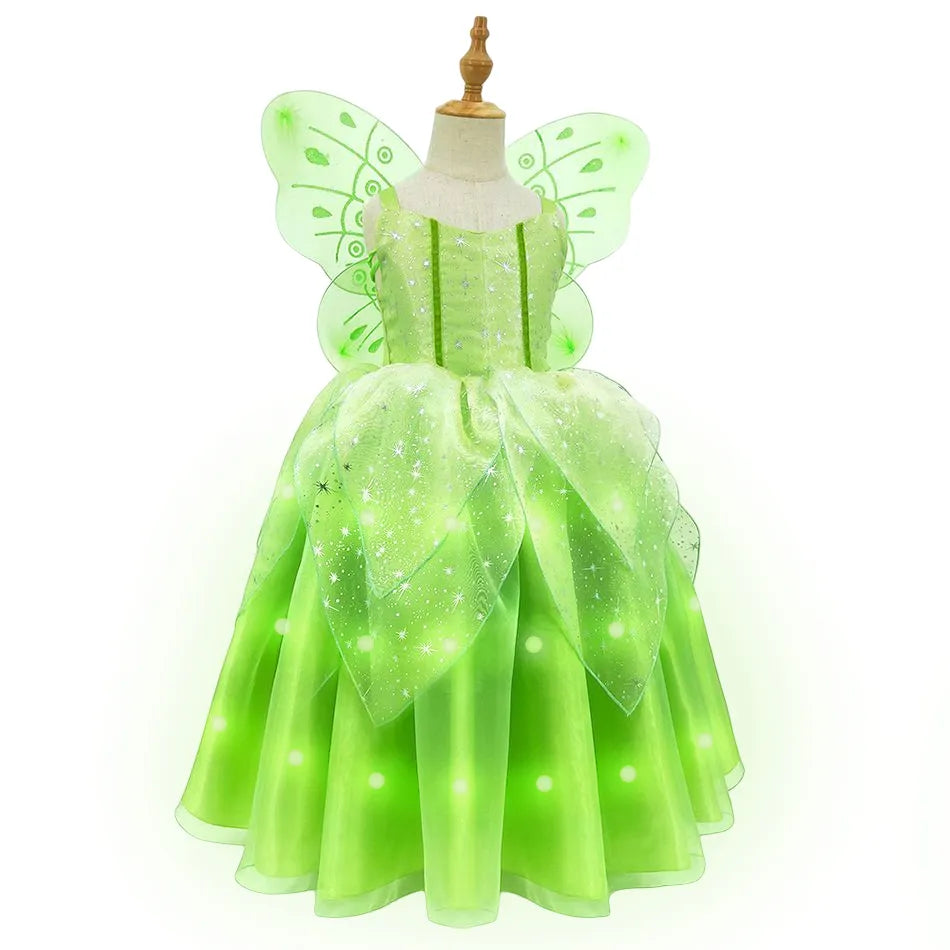 Kids LED Light Up Princess Dress