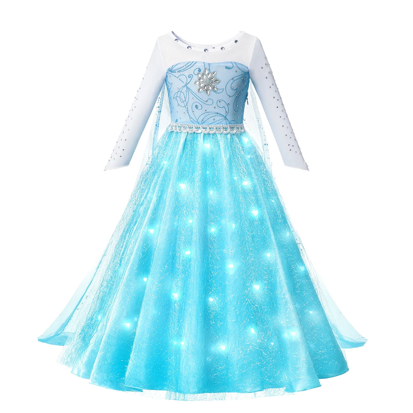 Kids LED Light Up Princess Dress