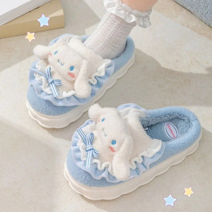 Sanrio Plush Cozy House Slippers