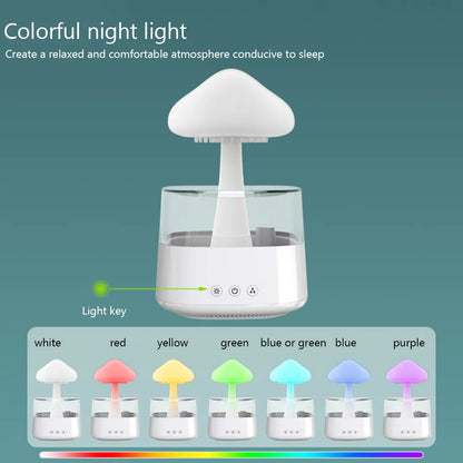 Raindrop Air Humidifier & Oil Diffuser