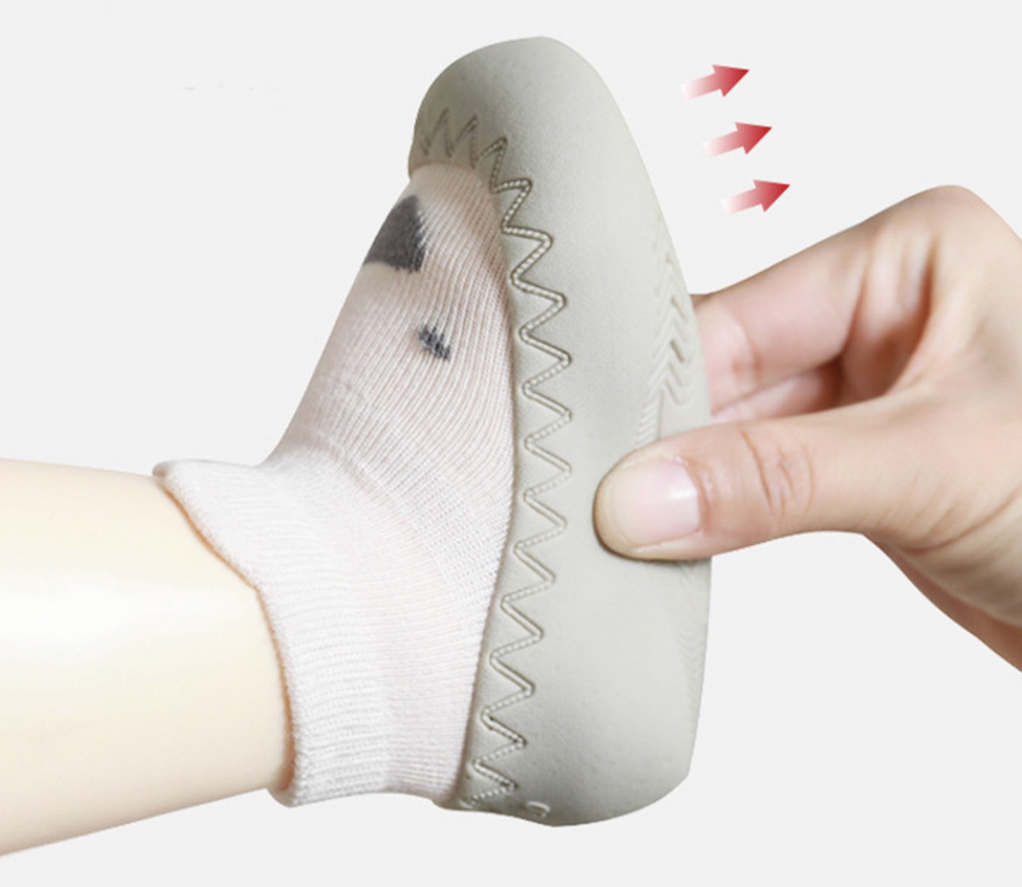 Anti-slip Baby Rubber Sock Shoe