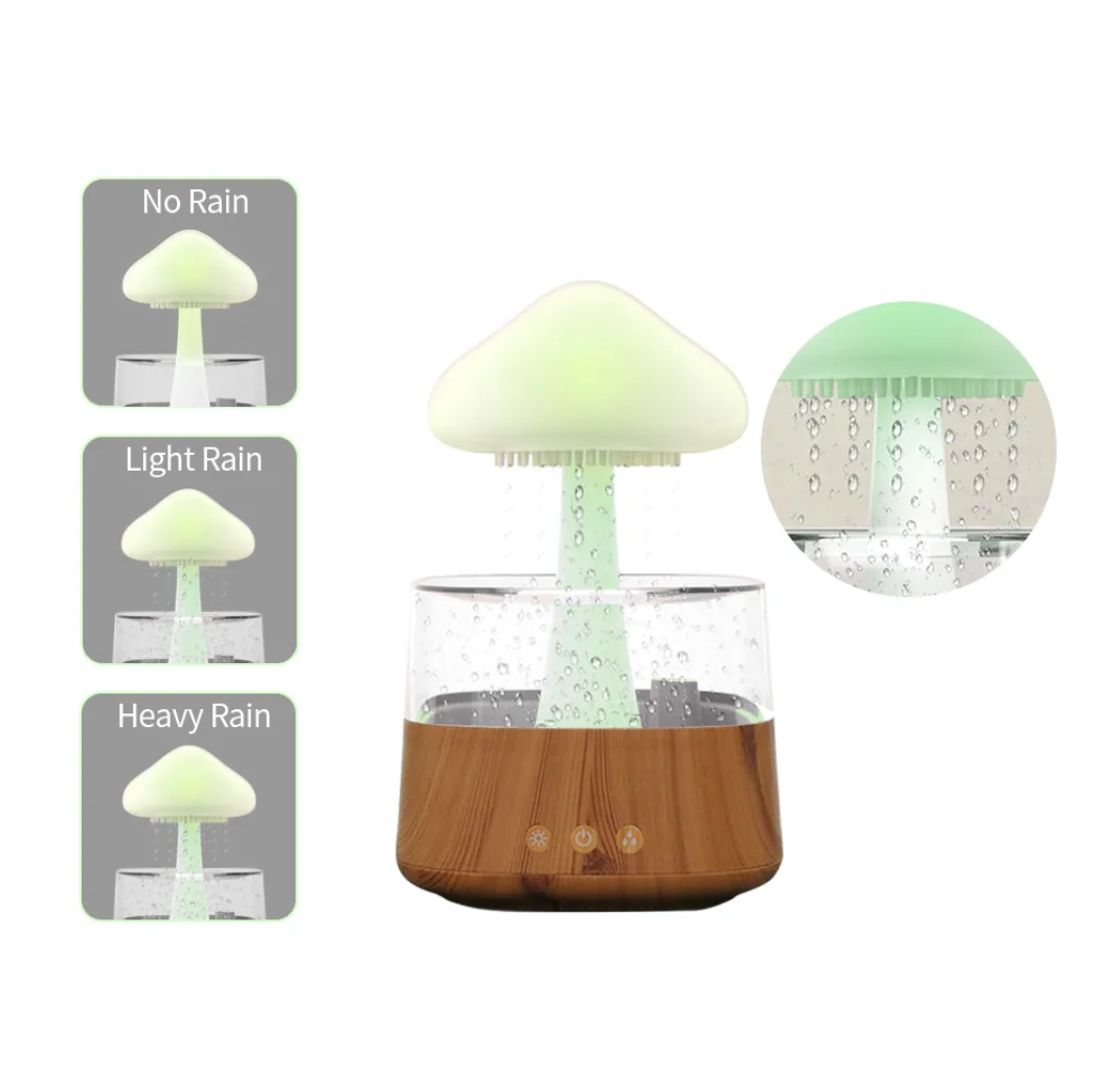 Raindrop Air Humidifier & Oil Diffuser