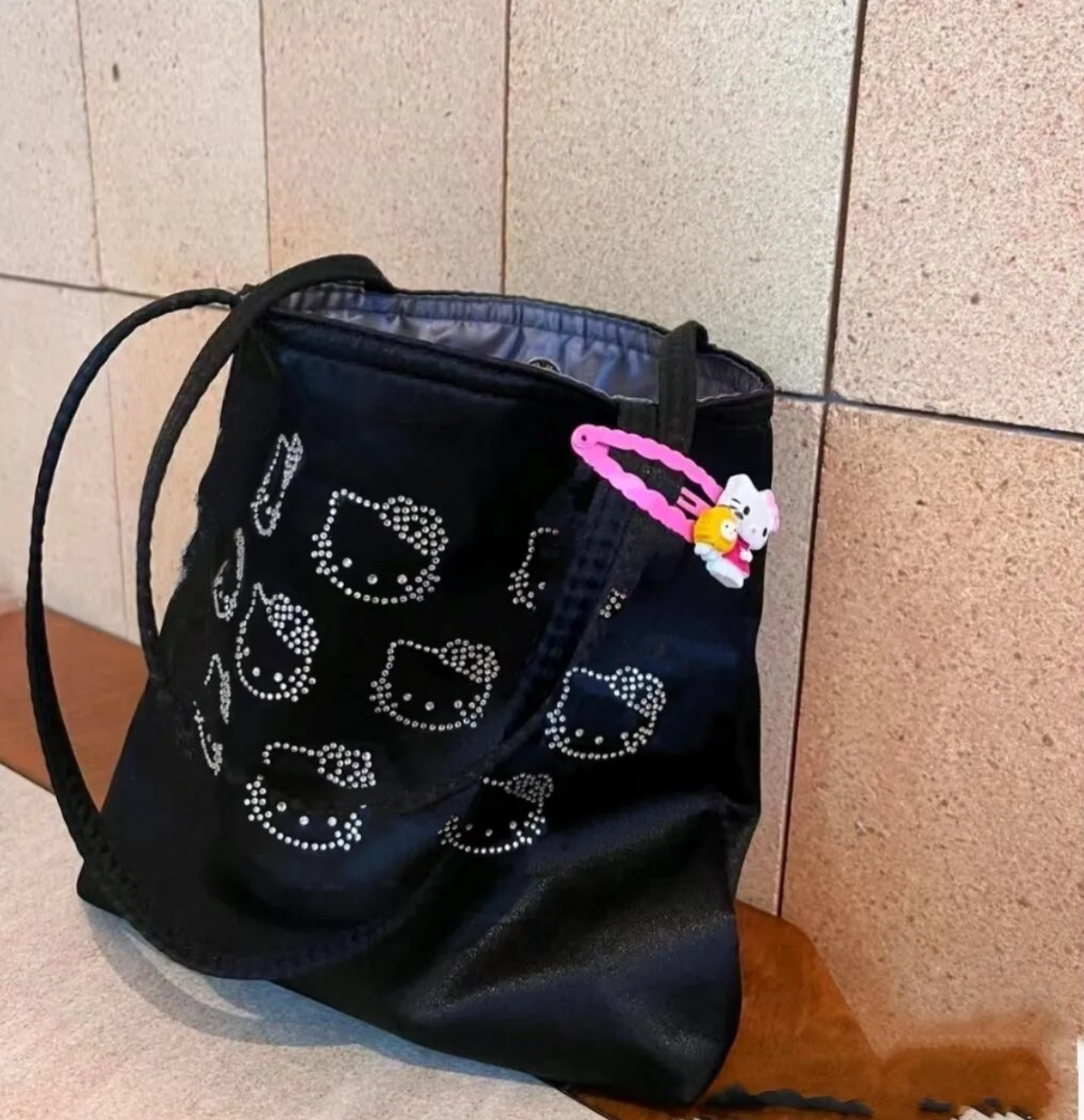 Rhinestone Hello Kitty Bag