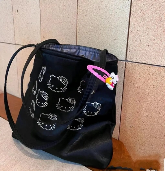 Rhinestone Hello Kitty Bag