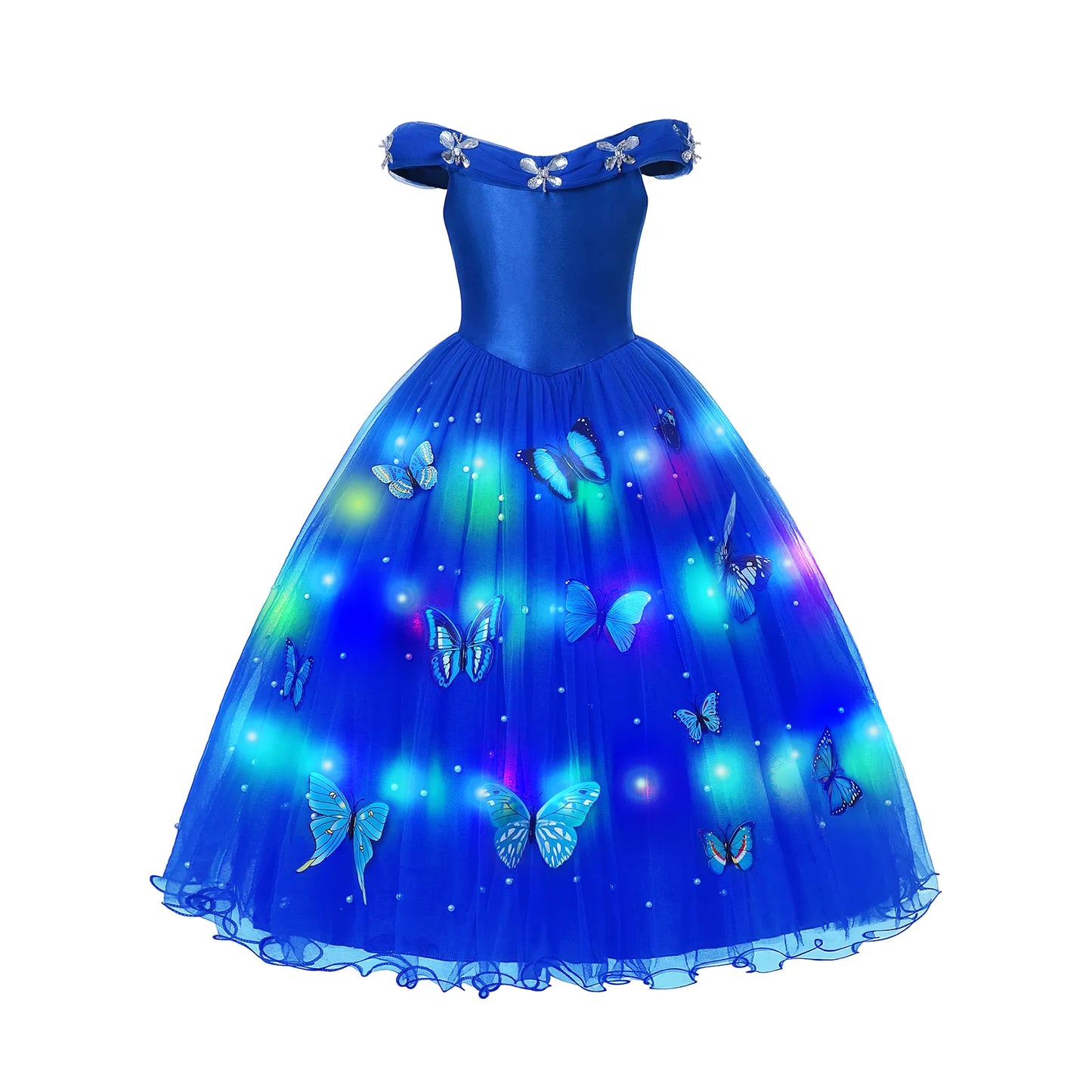 Kids LED Light Up Princess Dress