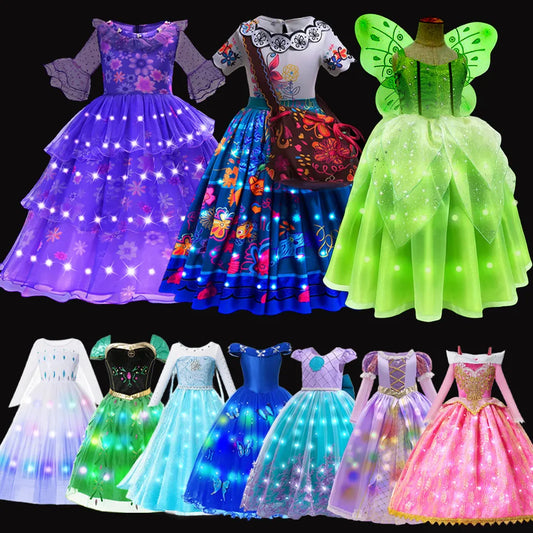 Kids LED Light Up Princess Dress