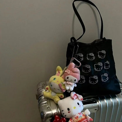 Rhinestone Hello Kitty Bag