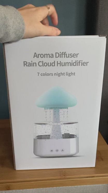 Raindrop Air Humidifier & Oil Diffuser